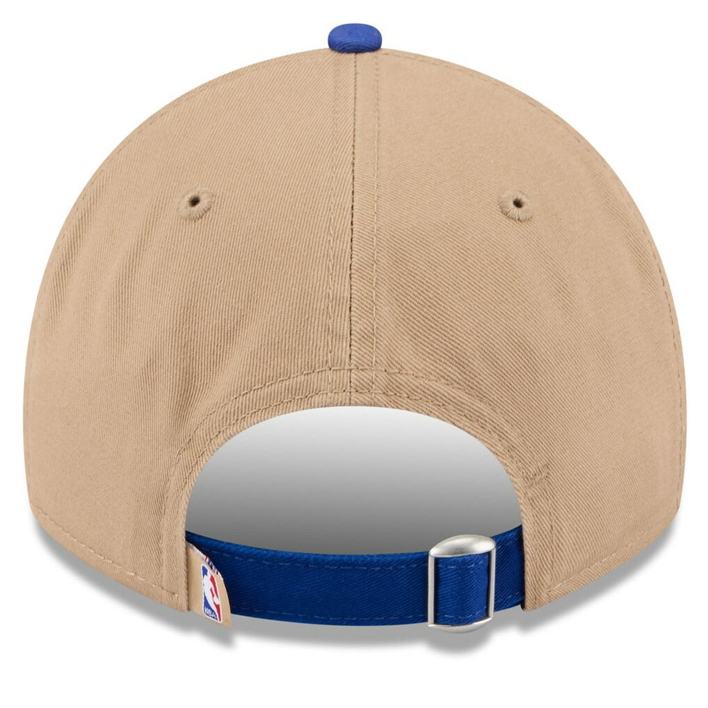 Philadelphia 76ers 2024 NBA Draft 9TWENTY Adjustable Hat - Tan/Royal | New Era cheap