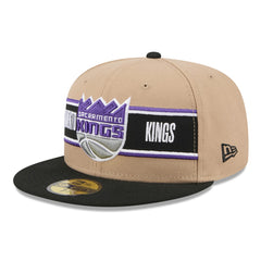 Sacramento Kings 2024 NBA Draft 59FIFTY Fitted Hat - Tan/Black | New Era discount