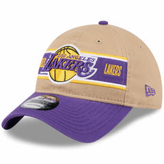 Los Angeles Lakers 2024 NBA Draft 9TWENTY Adjustable Hat - Tan/Purple | New Era outlet