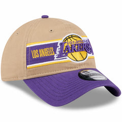 Los Angeles Lakers 2024 NBA Draft 9TWENTY Adjustable Hat - Tan/Purple | New Era outlet