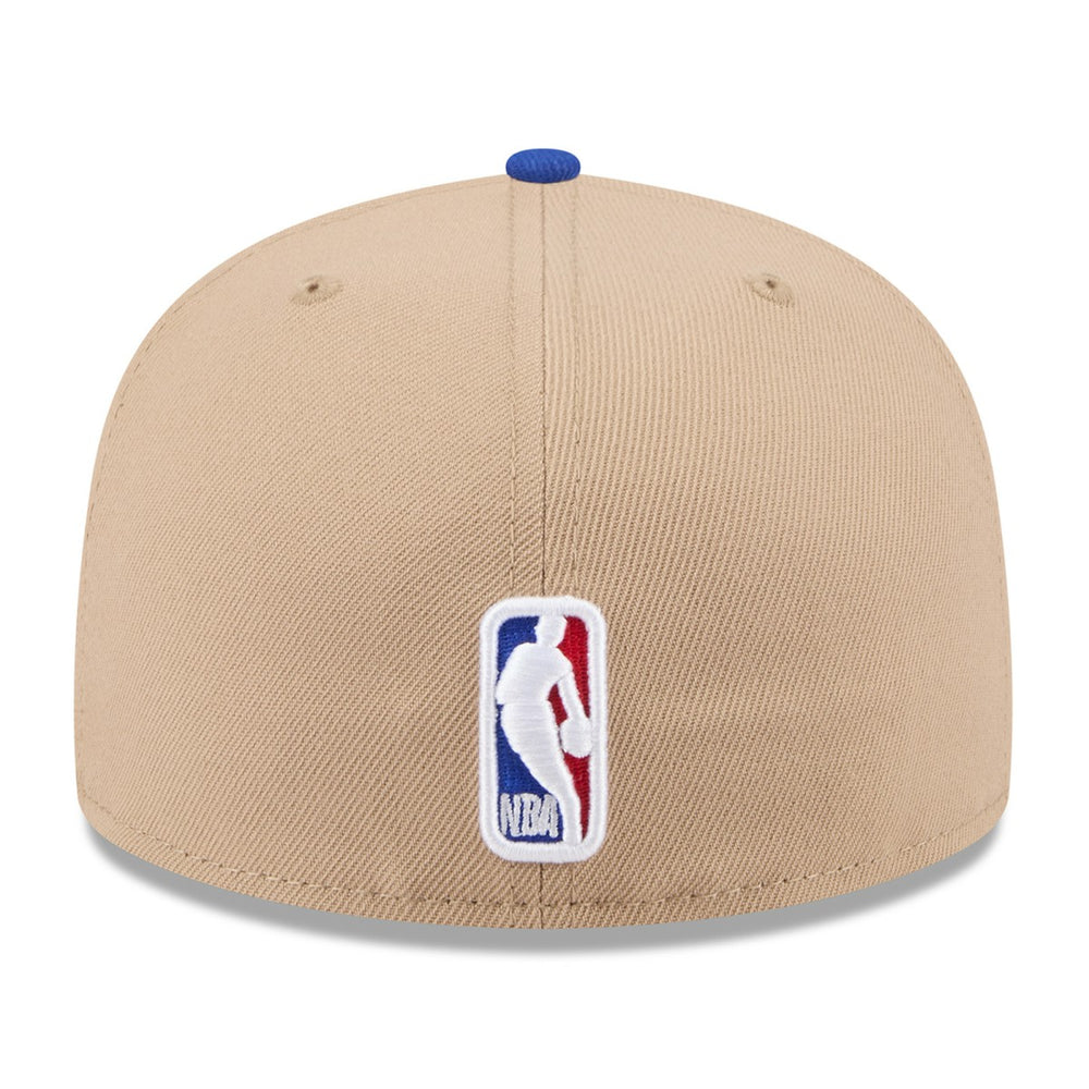New York Knicks 2024 NBA Draft 59FIFTY Fitted Hat - Tan/Blue | New Era discount