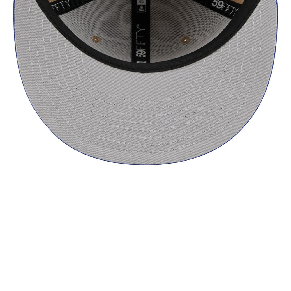 New York Knicks 2024 NBA Draft 59FIFTY Fitted Hat - Tan/Blue | New Era discount