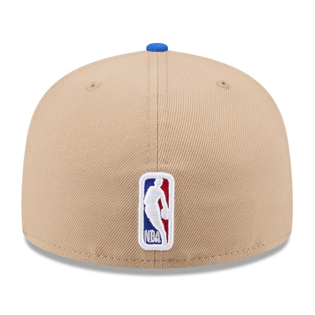 Dallas Mavericks 2024 NBA Draft 59FIFTY Fitted Hat sale - Tan/Blue | New Era discount