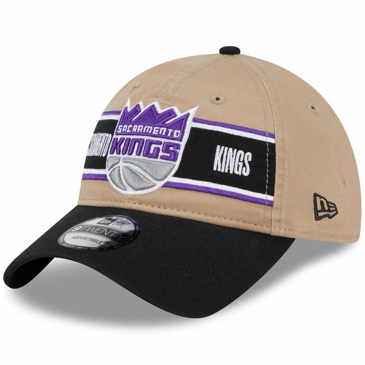 Sacramento Kings 2024 NBA Draft 9TWENTY Adjustable Hat - Tan/Black | New Era online