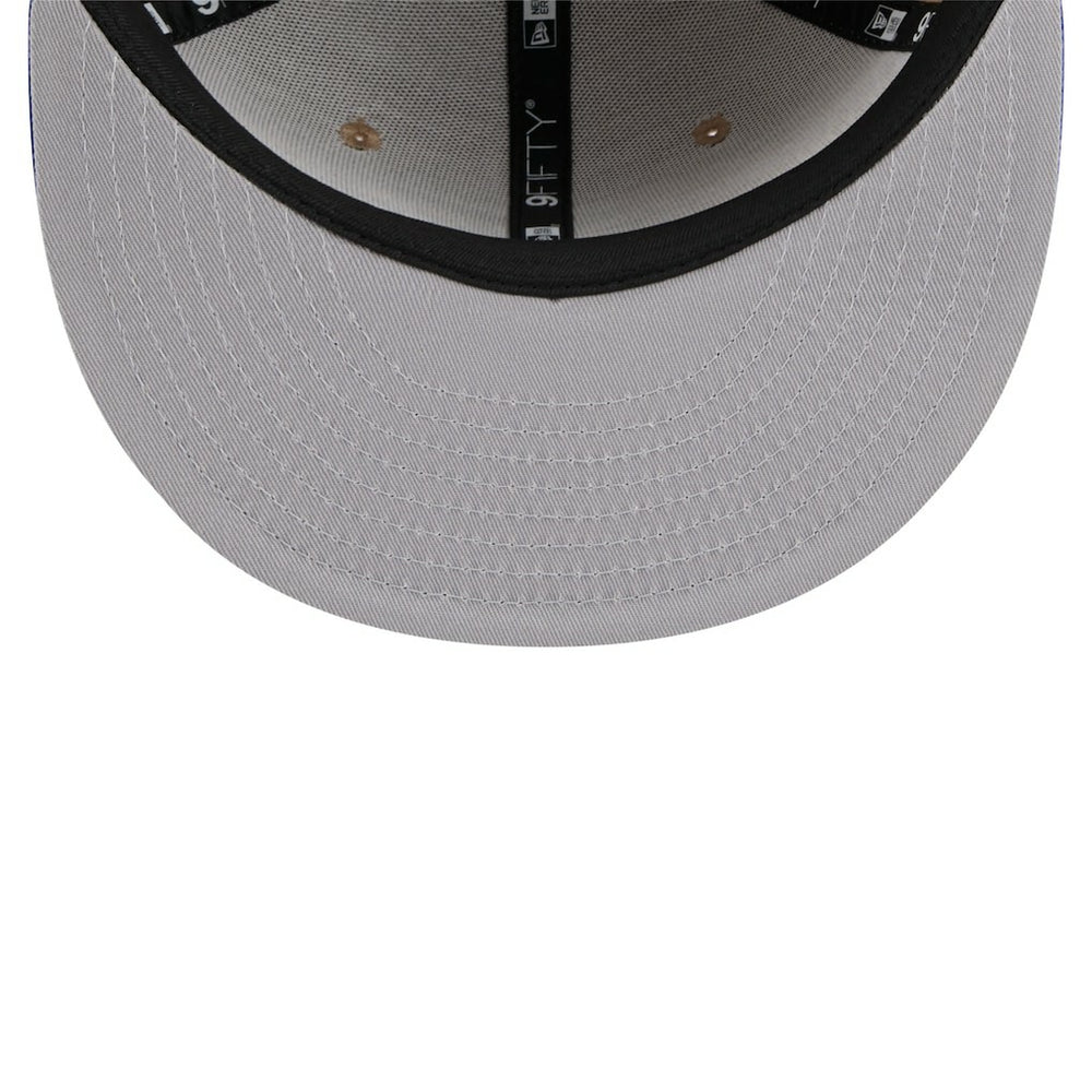Golden State Warriors 2024 NBA Draft 9FIFTY Snapback Hat sale - Tan/Royal | New Era cheap