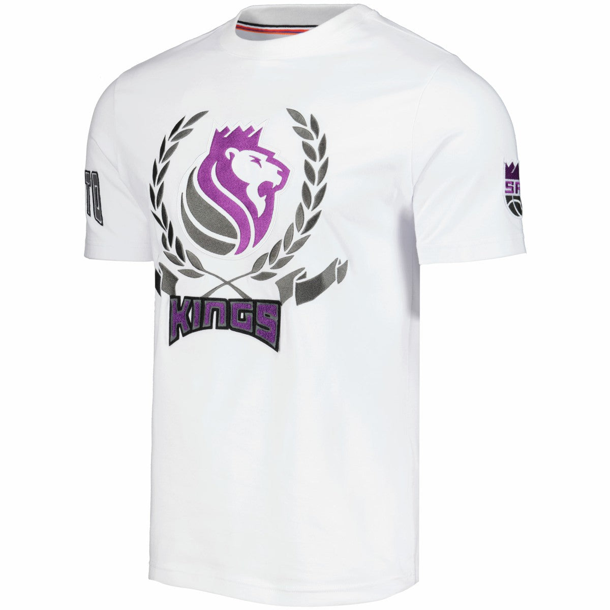 Sacramento Kings FISLL Unisex Heritage Crest T-Shirt - White cheap