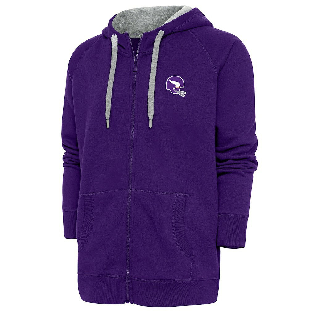 NFL Minnesota Vikings Antigua Victory Full-Zip Hoodie
