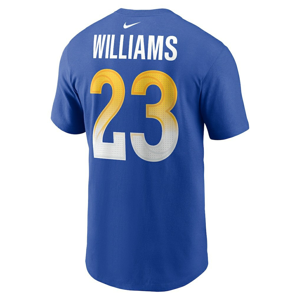 NFL Los Angeles Rams Kyren Williams  Player Name & Number T-Shirt