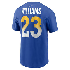 NFL Los Angeles Rams Kyren Williams  Player Name & Number T-Shirt