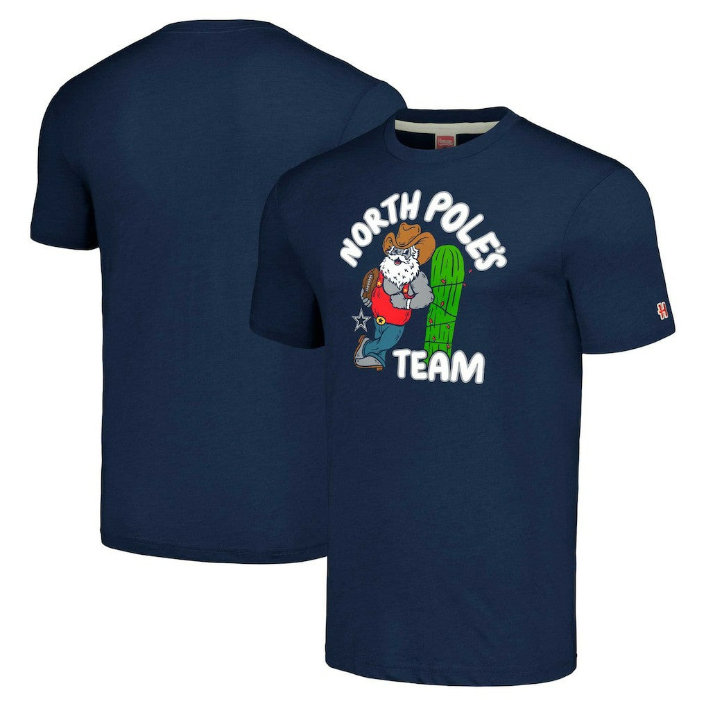 NFL Dallas Cowboys Homage Unisex Holiday Tri-Blend T-Shirt