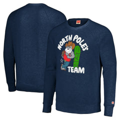 NFL Dallas Cowboys Homage Unisex Holiday Raglan Tri-Blend Pullover Sweatshirt