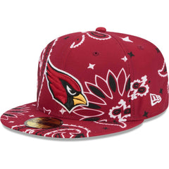 NFL Arizona Cardinals Paisley 59FIFTY Fitted Hat
