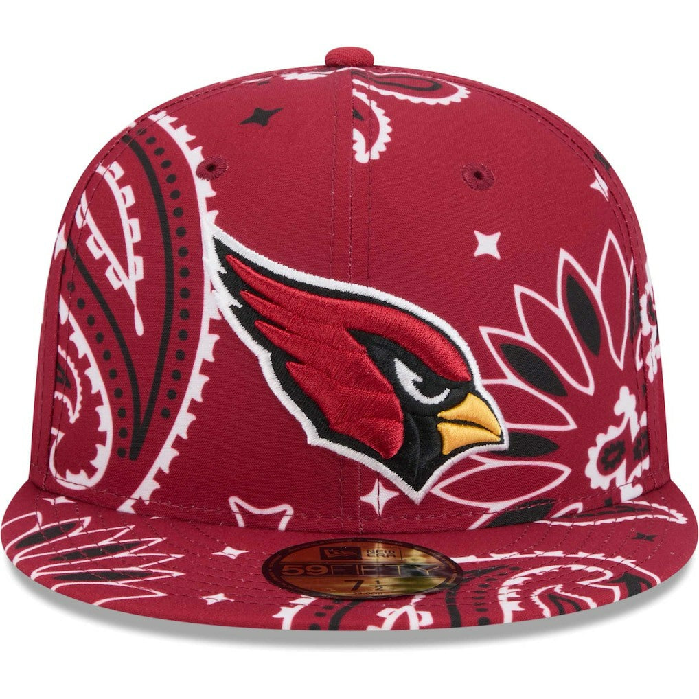 NFL Arizona Cardinals Paisley 59FIFTY Fitted Hat