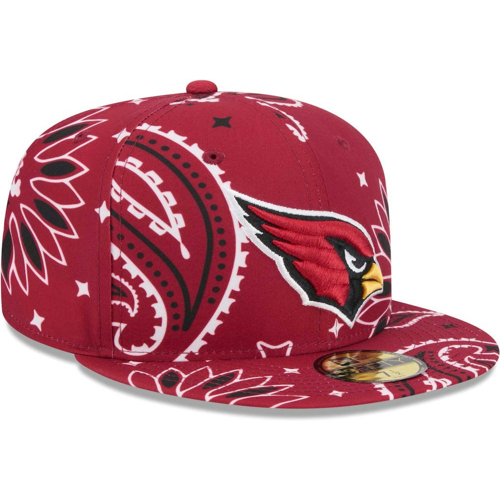 NFL Arizona Cardinals Paisley 59FIFTY Fitted Hat