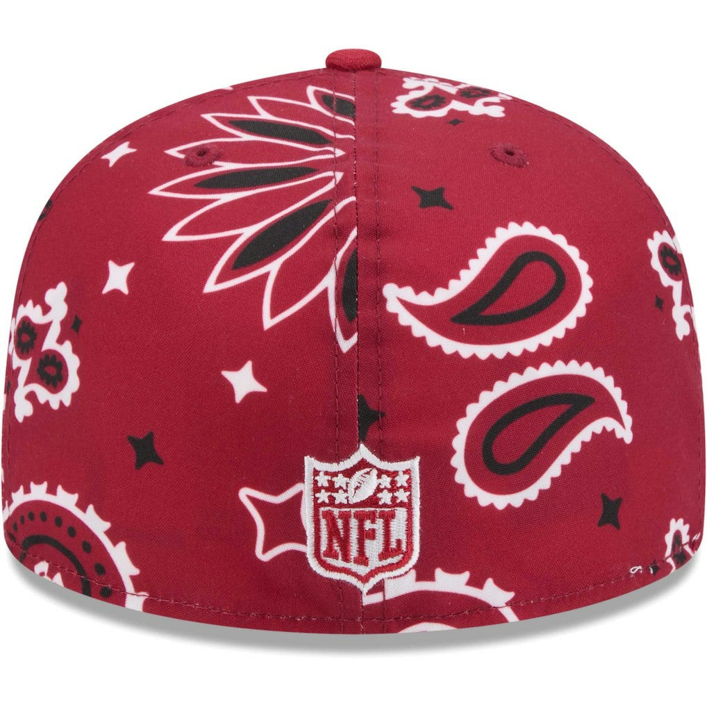 NFL Arizona Cardinals Paisley 59FIFTY Fitted Hat