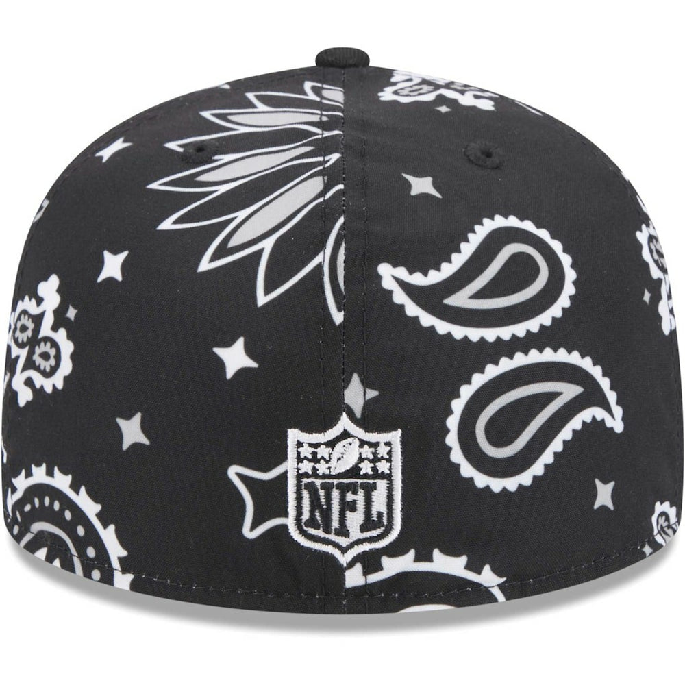 NFL Las Vegas Raiders Paisley 59FIFTY Fitted Hat