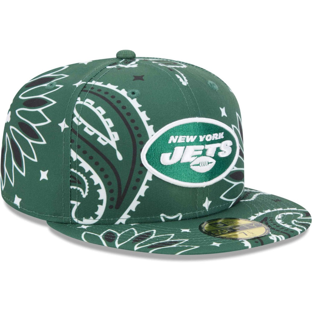 NFL New York Jets Paisley 59FIFTY Fitted Hat