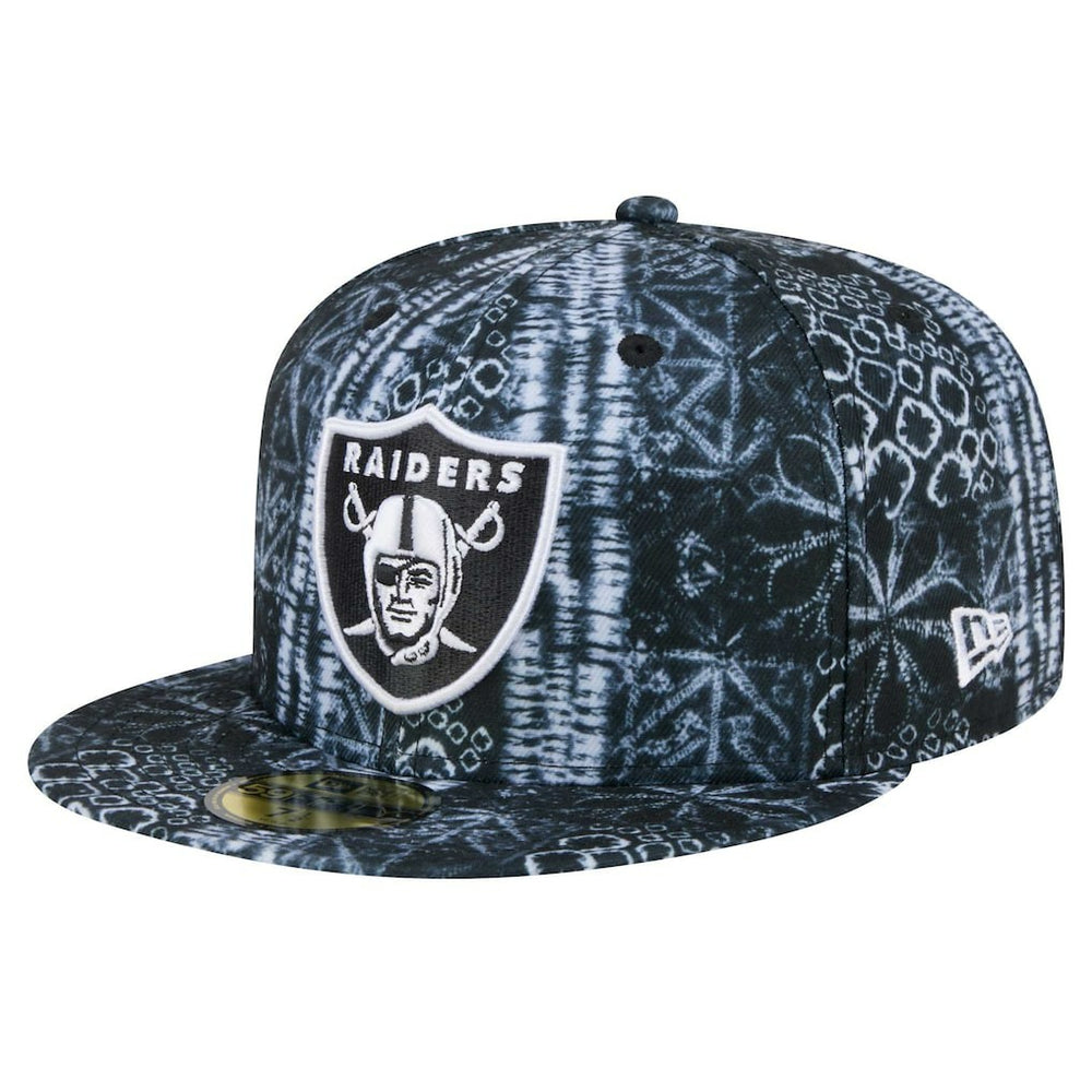 NFL Las Vegas Raiders Shibori 59FIFTY Fitted Hat