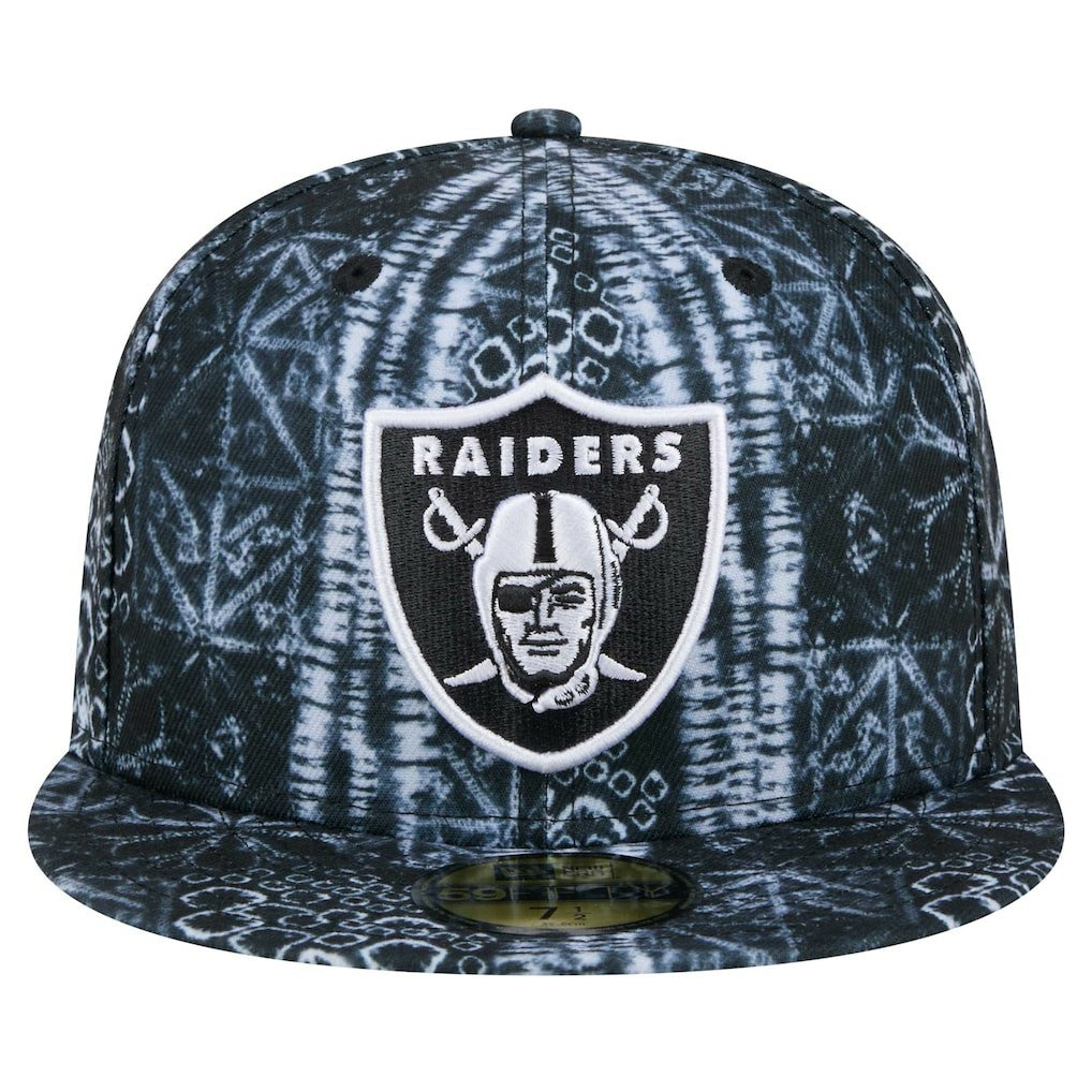NFL Las Vegas Raiders Shibori 59FIFTY Fitted Hat