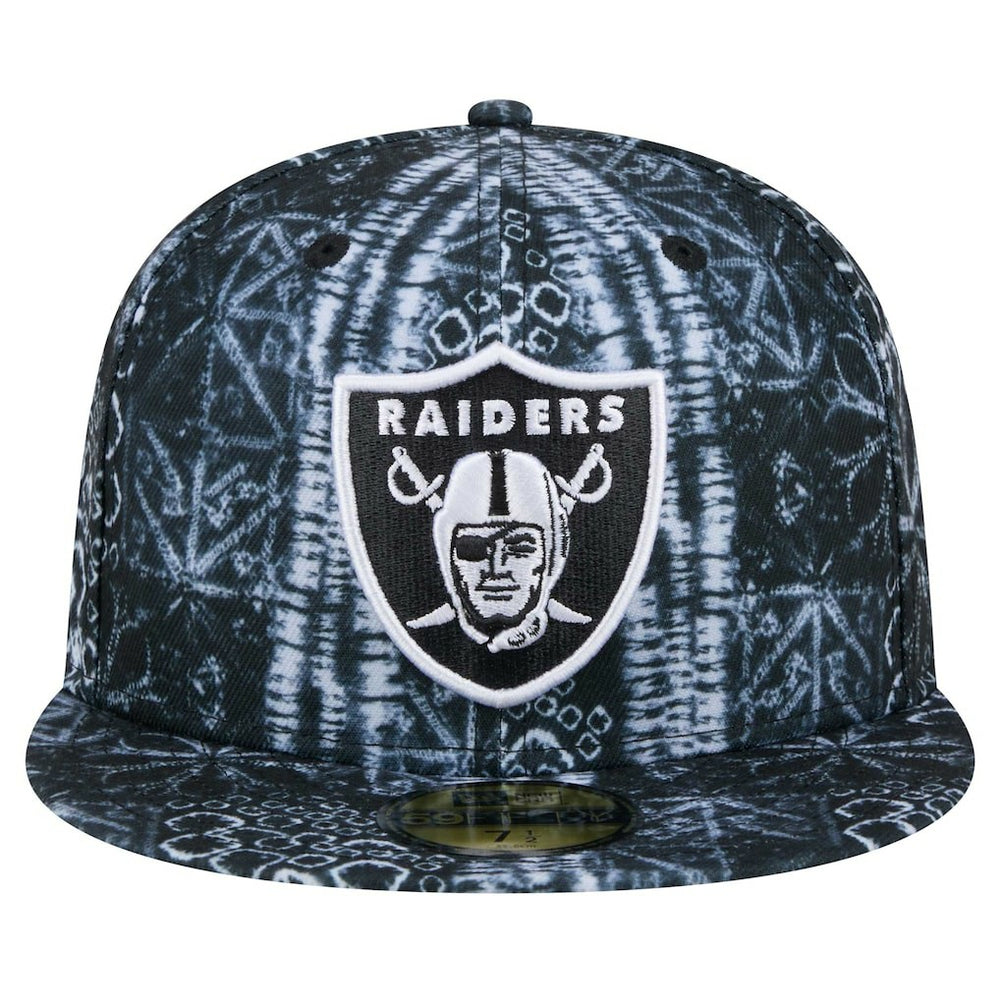 NFL Las Vegas Raiders Shibori 59FIFTY Fitted Hat