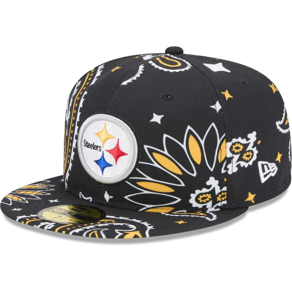 NFL Pittsburgh Steelers Paisley 59FIFTY Fitted Hat