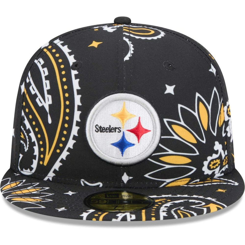 NFL Pittsburgh Steelers Paisley 59FIFTY Fitted Hat