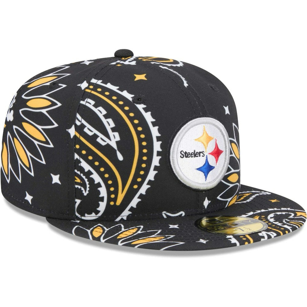 NFL Pittsburgh Steelers Paisley 59FIFTY Fitted Hat
