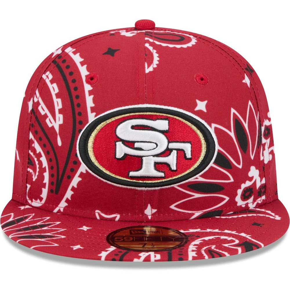 NFL San Francisco 49ers Paisley 59FIFTY Fitted Hat