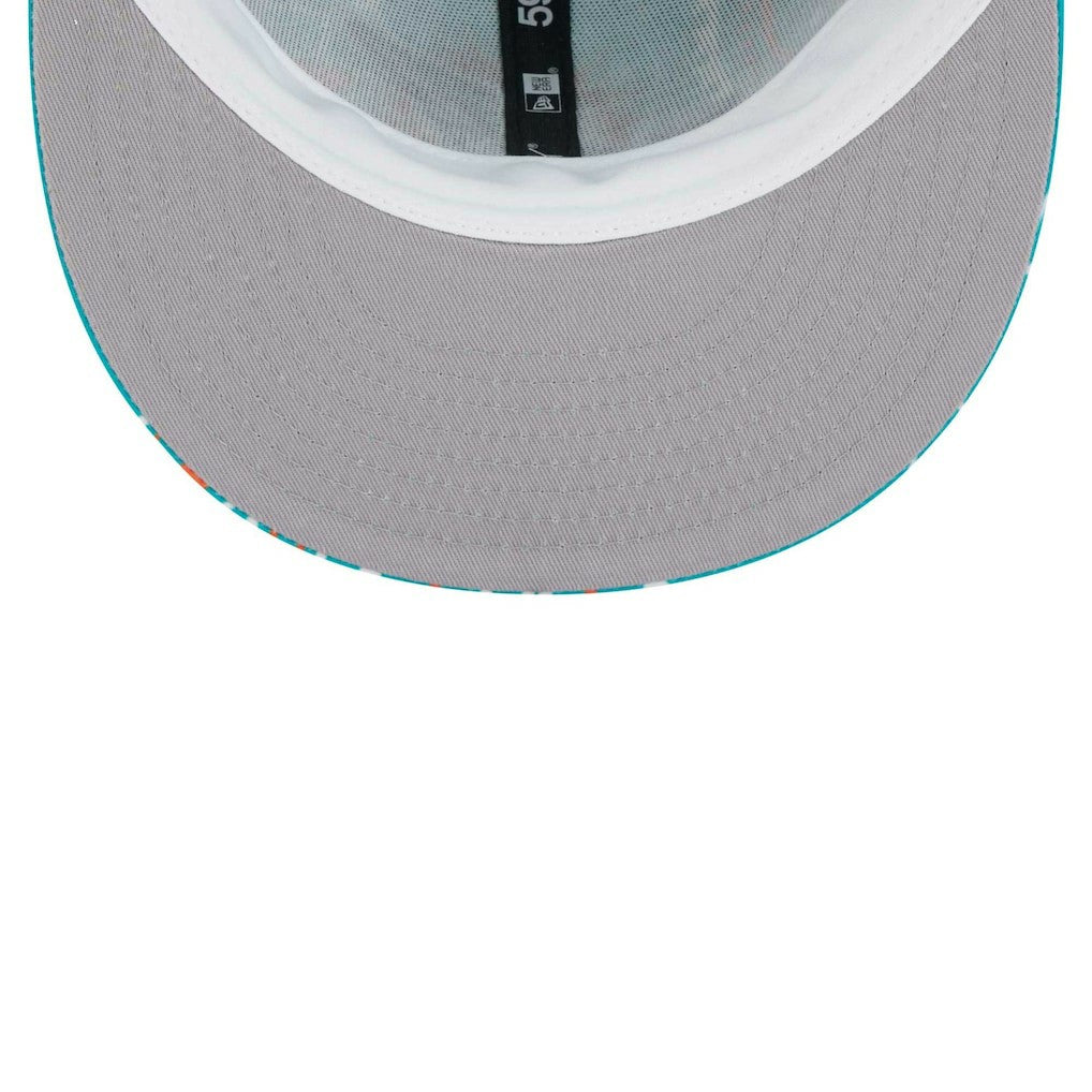 NFL Miami Dolphins Paisley 59FIFTY Fitted Hat
