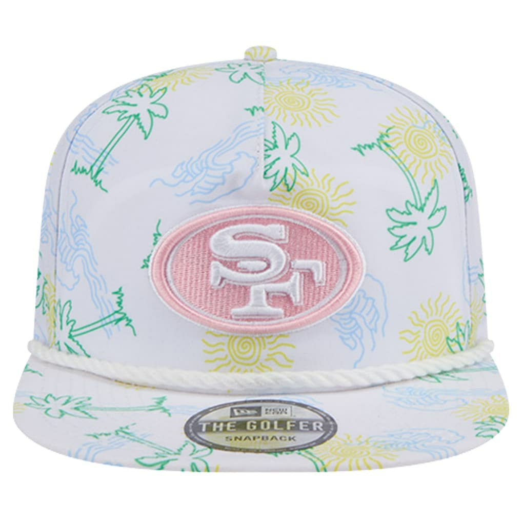 NFL San Francisco 49ers Vacay Golfer Snapback Hat