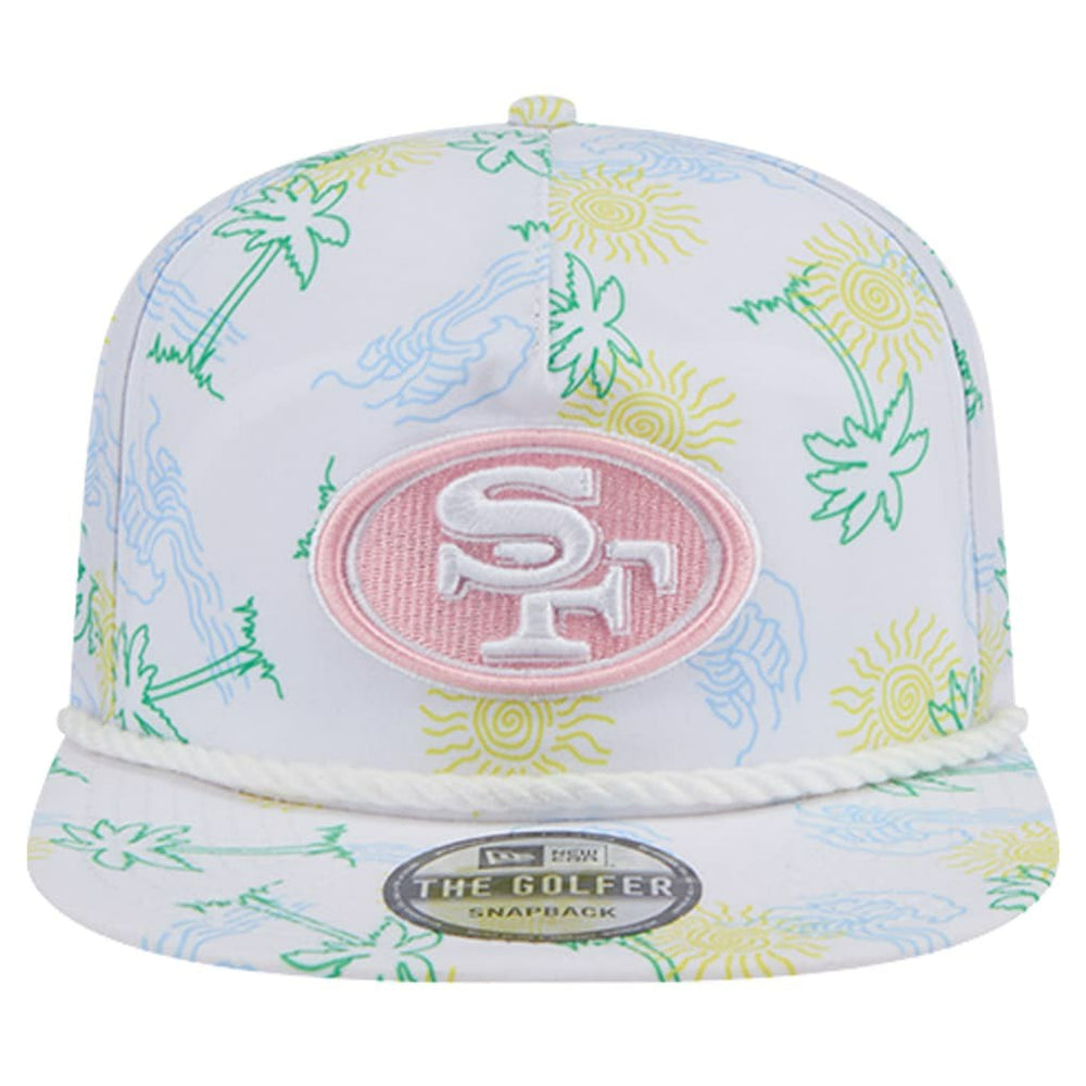NFL San Francisco 49ers Vacay Golfer Snapback Hat