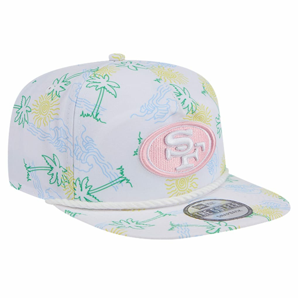NFL San Francisco 49ers Vacay Golfer Snapback Hat