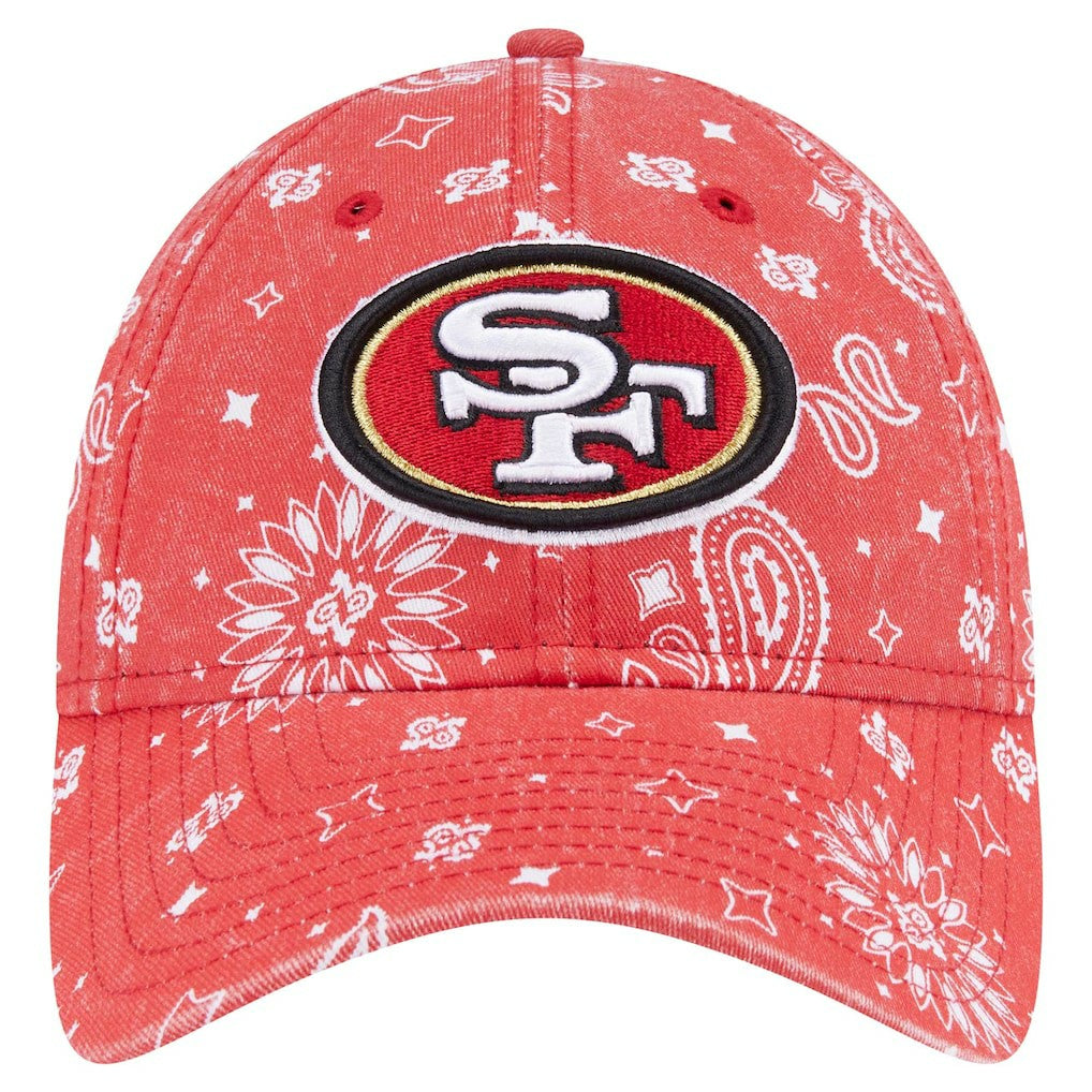 NFL San Francisco 49ers Women's Paisley 9TWENTY Adjustable Hat