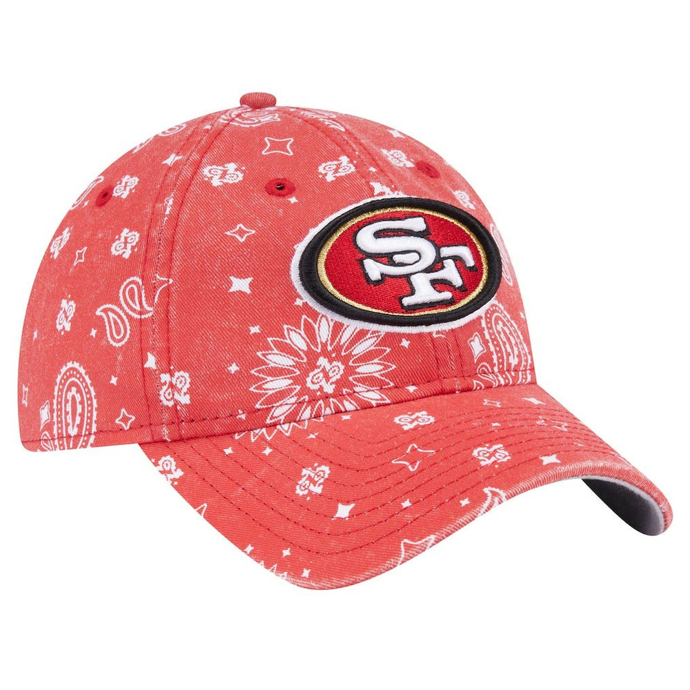 NFL San Francisco 49ers Women's Paisley 9TWENTY Adjustable Hat