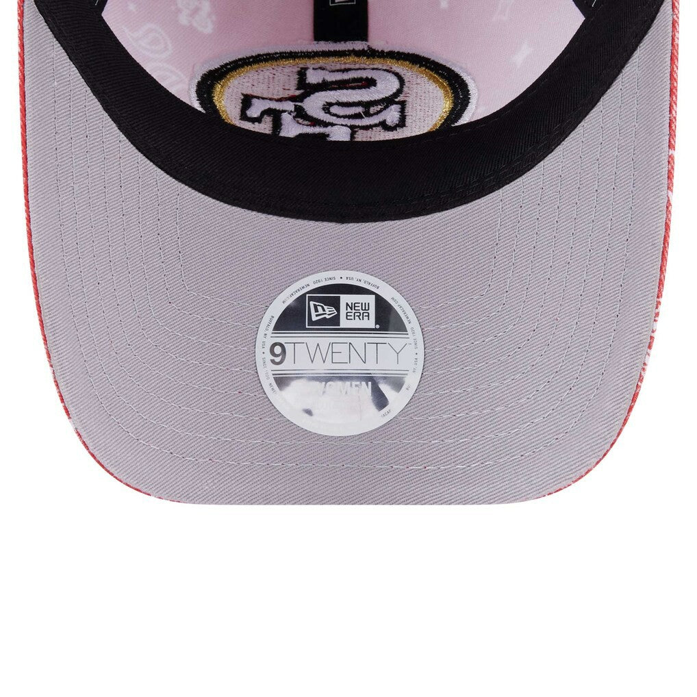 NFL San Francisco 49ers Women's Paisley 9TWENTY Adjustable Hat