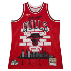 Chicago Bulls x Tats Cru Hardwood Classics Fashion Jersey sale - Red | Mitchell & Ness on sale