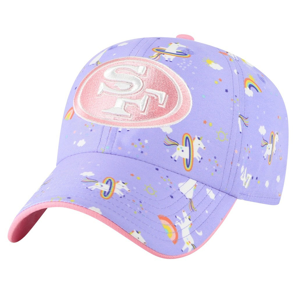 NFL San Francisco 49ers '47 Girls Preschool Unicorn Clean Up Adjustable Hat