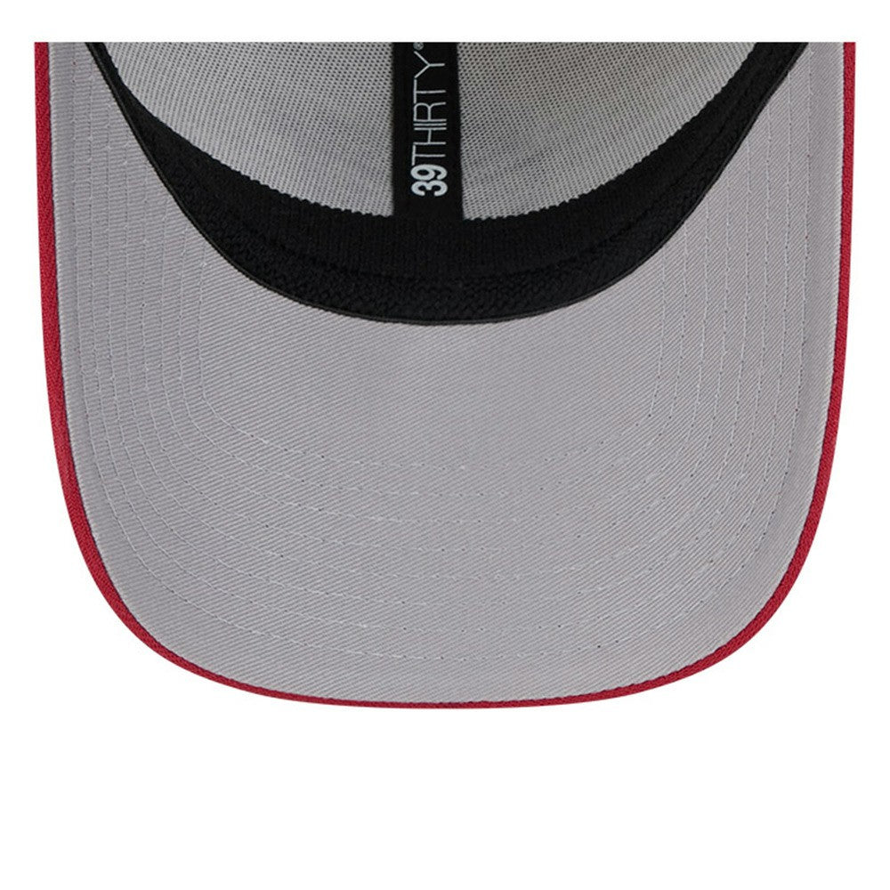 Miami Marlins 2024 Fourth of July 39THIRTY Flex Hat - Khaki/Red | New Era