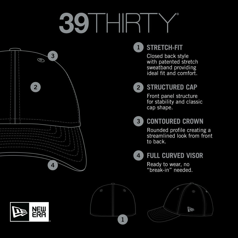 Miami Marlins 2024 Fourth of July 39THIRTY Flex Hat - Khaki/Red | New Era