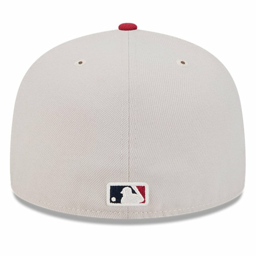 Athletics 2024 Fourth of July 59FIFTY Fitted Hat - Khaki/Red | New Era