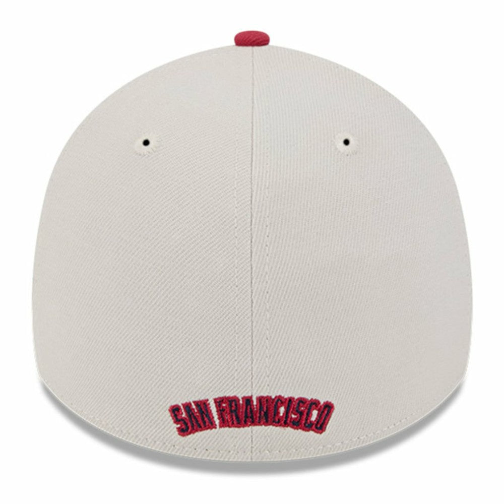 San Francisco Giants 2024 Fourth of July 39THIRTY Flex Hat - Khaki/Red | New Era