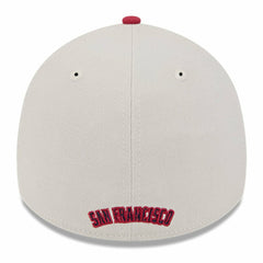 San Francisco Giants 2024 Fourth of July 39THIRTY Flex Hat - Khaki/Red | New Era