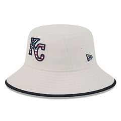 Kansas City Royals 2024 Fourth of July Bucket Hat - Khaki | New Era