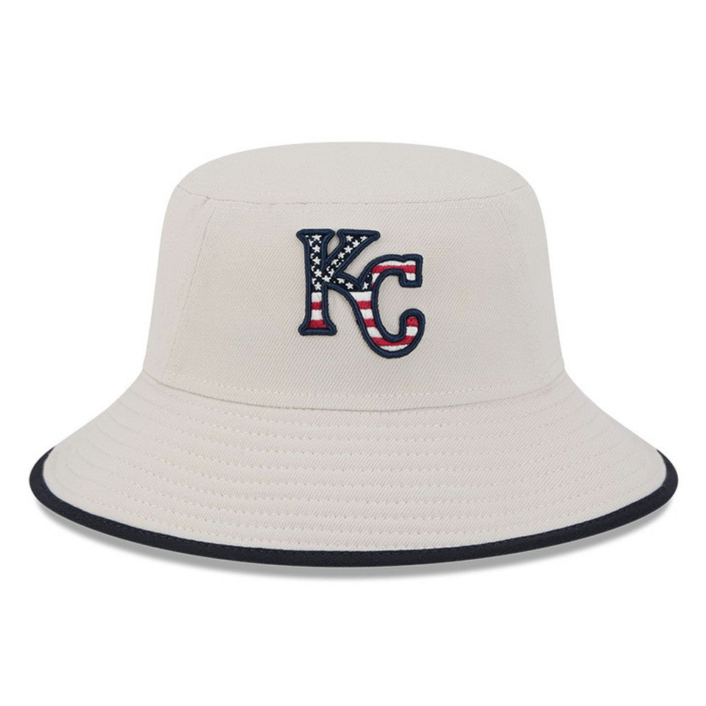Kansas City Royals 2024 Fourth of July Bucket Hat - Khaki | New Era