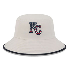 Kansas City Royals 2024 Fourth of July Bucket Hat - Khaki | New Era