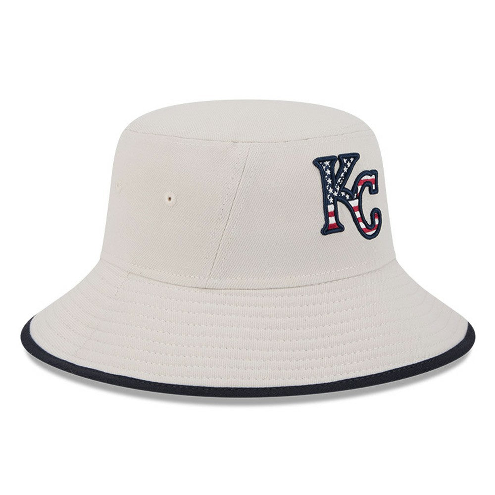 Kansas City Royals 2024 Fourth of July Bucket Hat - Khaki | New Era