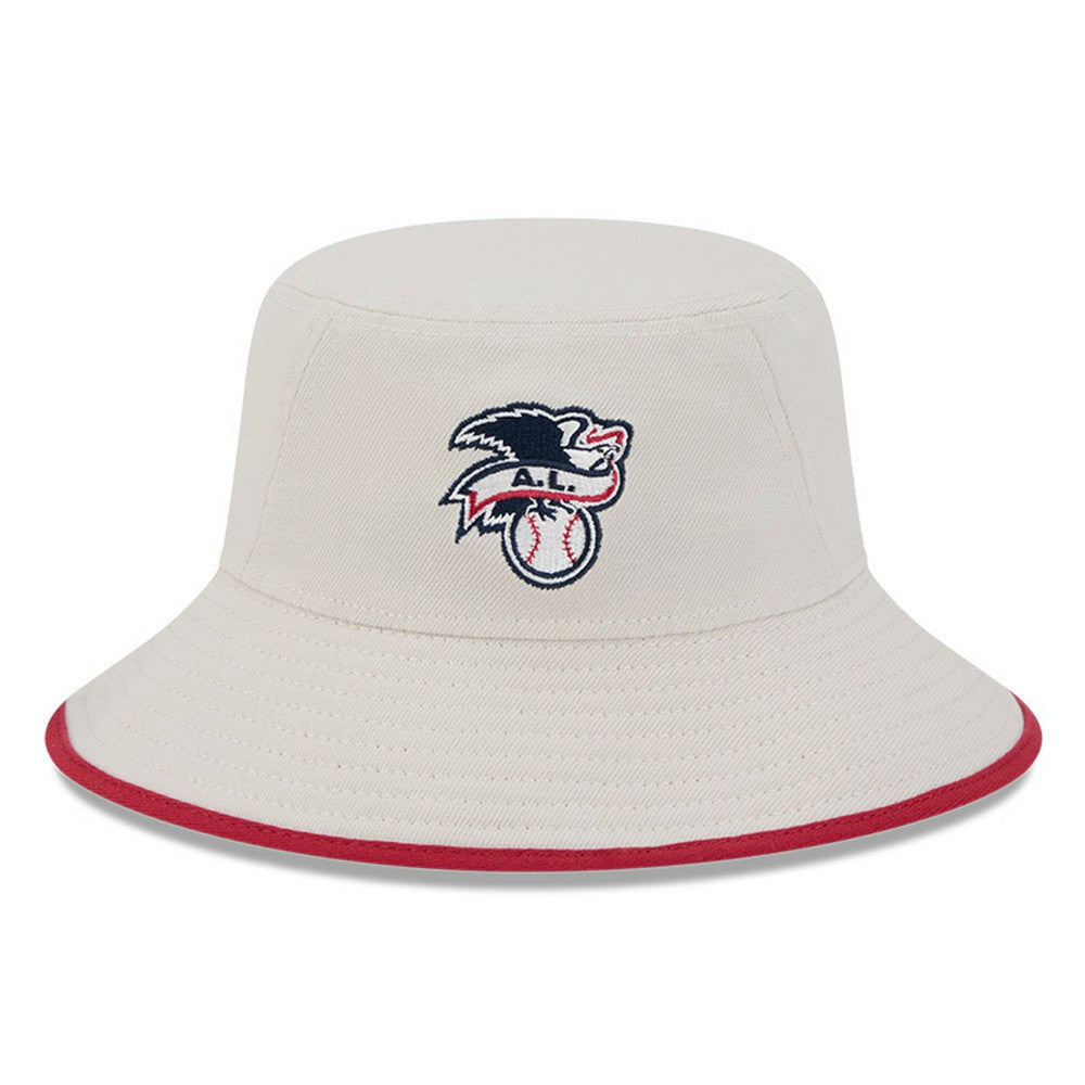 Los Angeles Angels 2024 Fourth of July Bucket Hat - Khaki | New Era