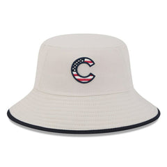 Chicago Cubs 2024 Fourth of July Bucket Hat - Khaki | New Era