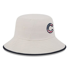 Chicago Cubs 2024 Fourth of July Bucket Hat - Khaki | New Era