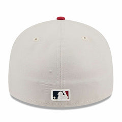 Miami Marlins 2024 Fourth of July Low Profile 59FIFTY Fitted Hat - Khaki/Red | New Era
